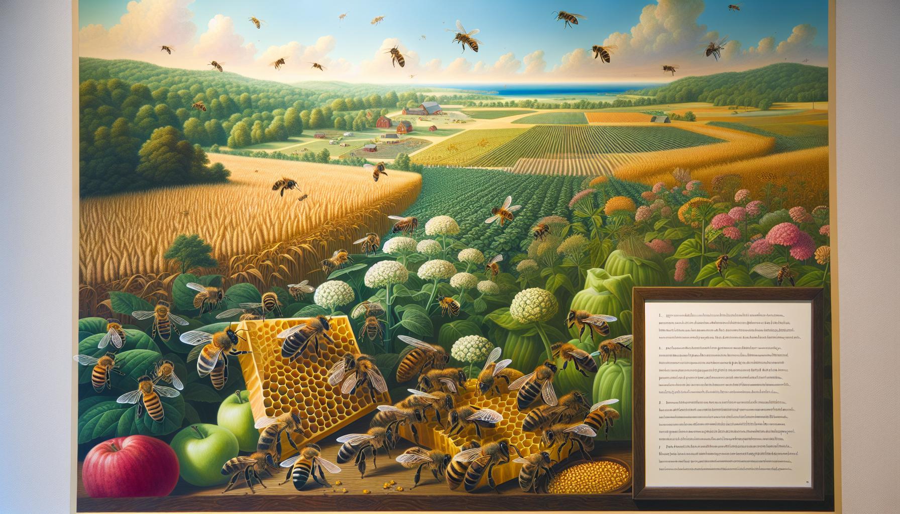Včely a jejich dopad na zemědělství: Význam pro sklizeň