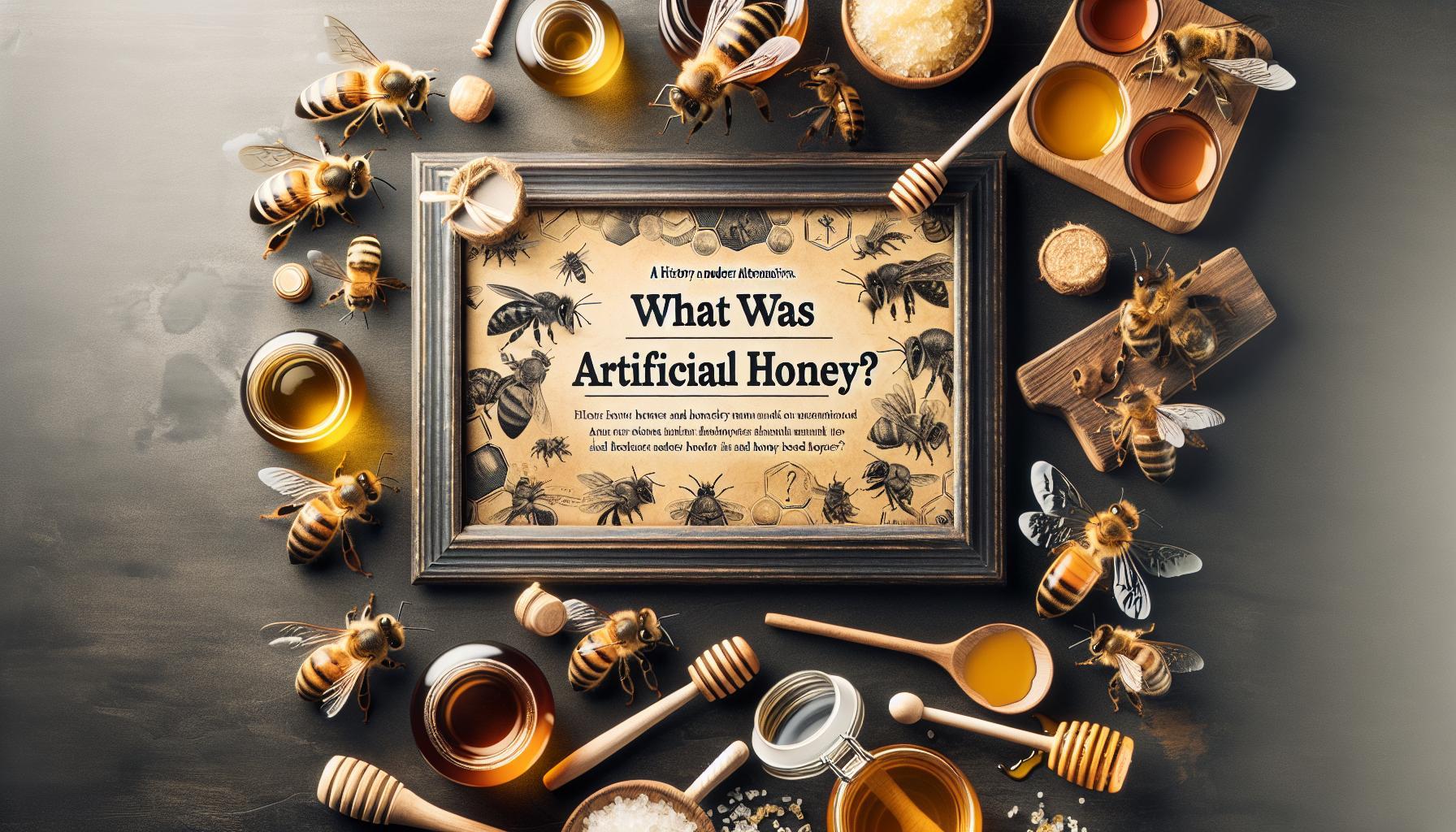 Co byl umělý med? Historie a moderní alternativy Co byl umělý med? Historie a moderní alternativy