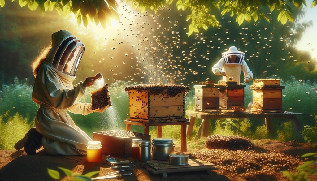 Jak usadit včelí roj: Úspěšné techniky pro začátečníky 1 Jak usadit včelí roj: Úspěšné techniky pro začátečníky