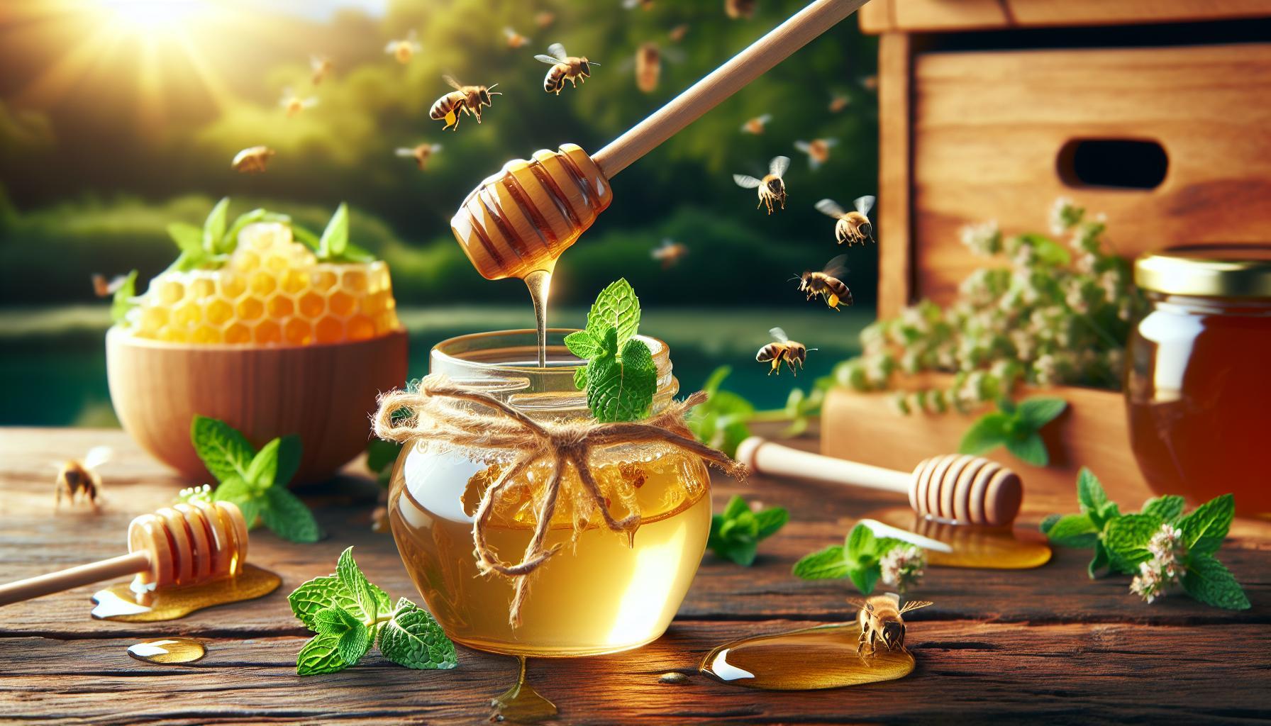 Mátový med recept: Osvěžující mátový med pro letní dny