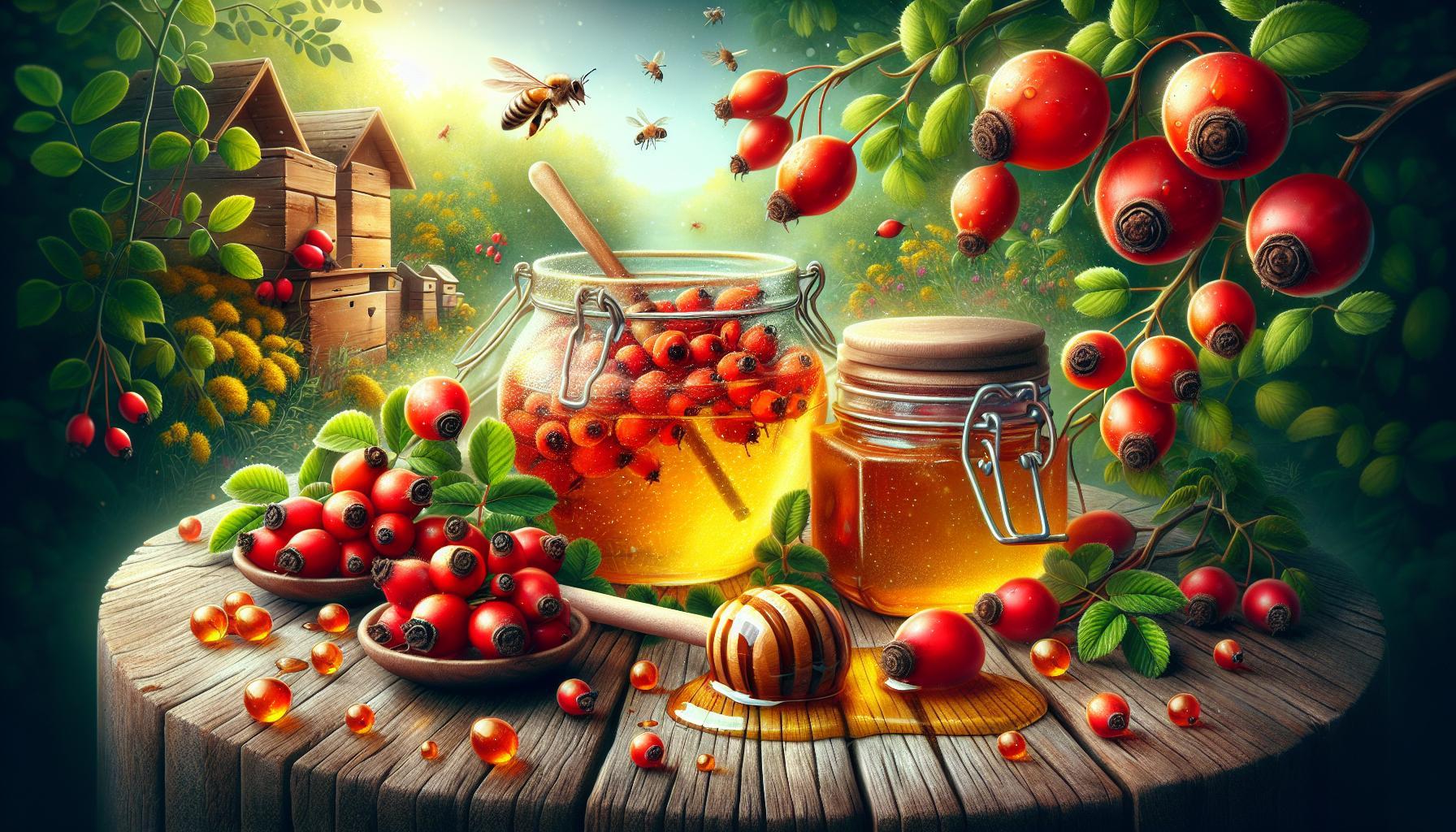 Šípky v medu recept: Šípky v medu pro zdraví a chuť 3 Šípky v medu recept: Šípky v medu pro zdraví a chuť