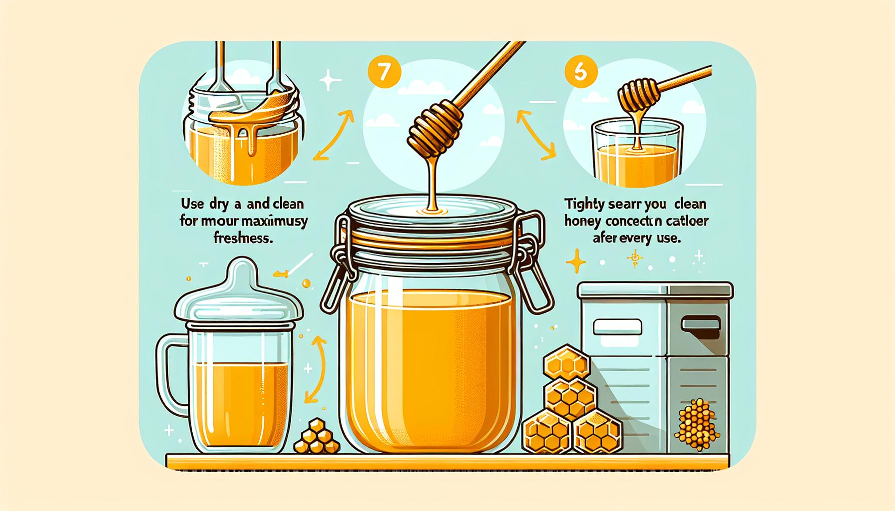 Jak skladovat med pro maximální čerstvost