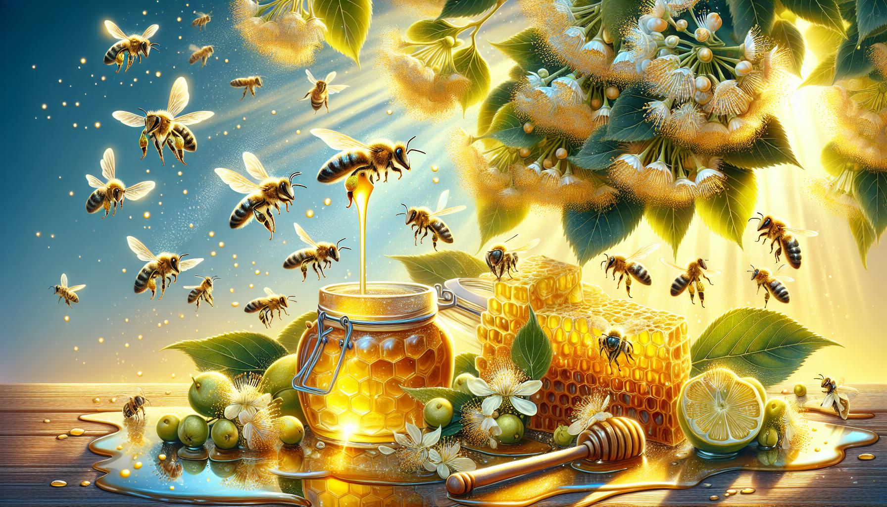 Lipový med recept: Lipový med jako přírodní sladidlo 2 Lipový med: Přírodní sladidlo s mnoha výhodami