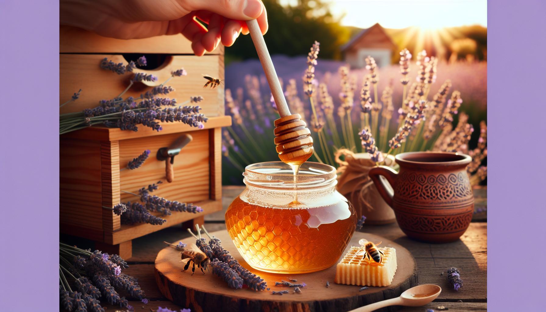 Levandulový med recept: Uklidňující levandulový med pro váš relax Levandulový med recept: Uklidňující levandulový med pro váš relax