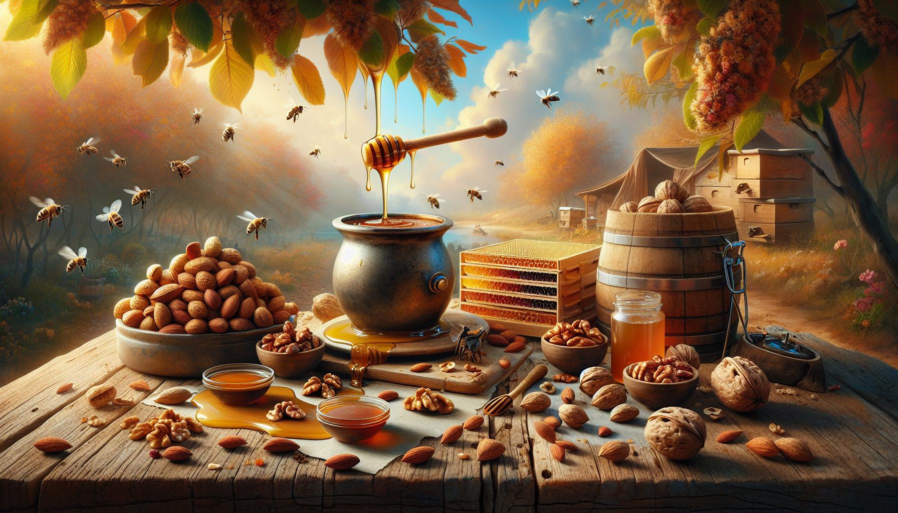 Jak naložit ořechy do medu? Lahodný recept krok za krokem