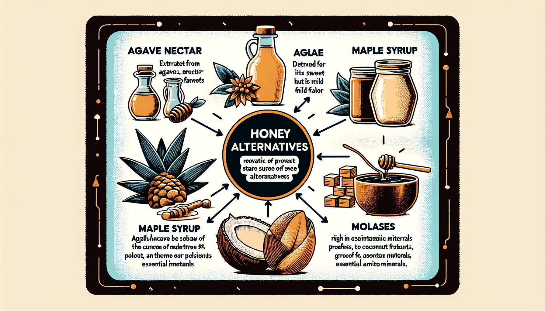 Co použít místo medu: Alternativy pro každý recept 2 Přehled alternativ medu a jejich výhody