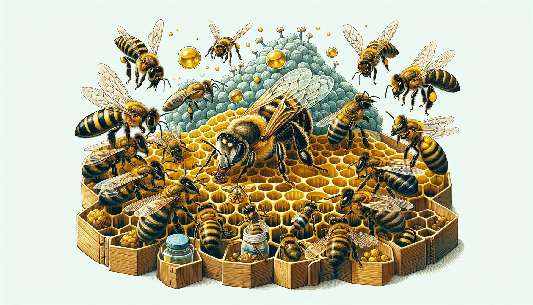 Jak se rodí včelí královna? Cesta k vládě úlu 3 Význam matečníků a jejich role v životě včelstva