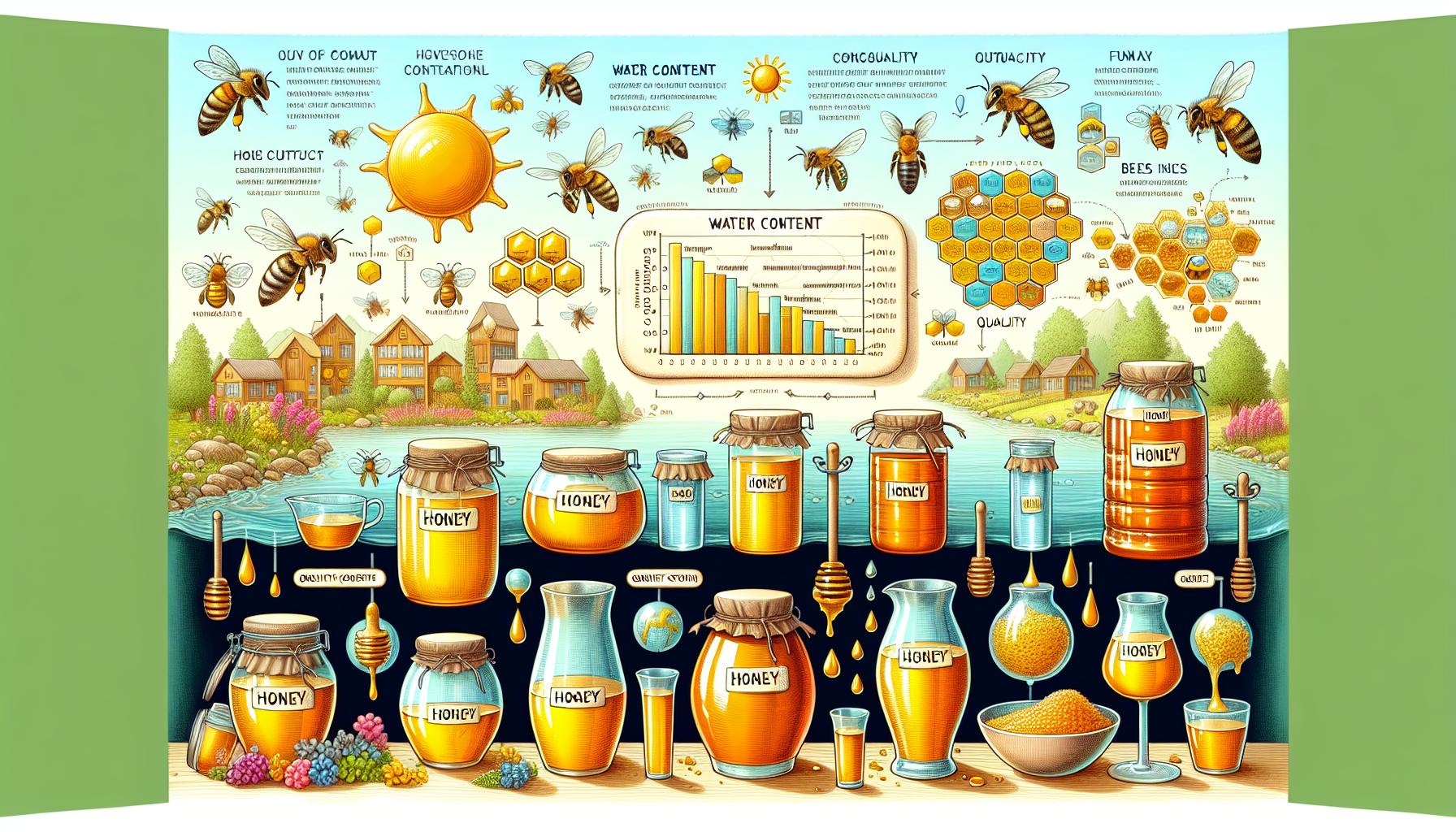 Jak rozumět obsahu vody v medu a jeho vlivu na kvalitu