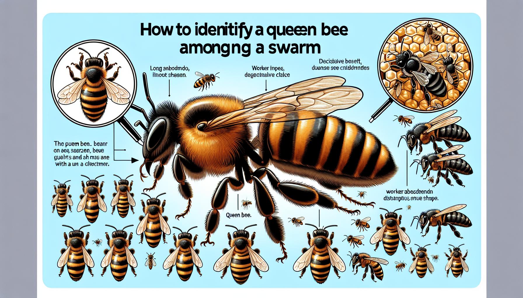 Jak poznat včelí matku? Klíčové znaky pro včelaře 2 Jak včelí matku identifikovat: Základní přehled