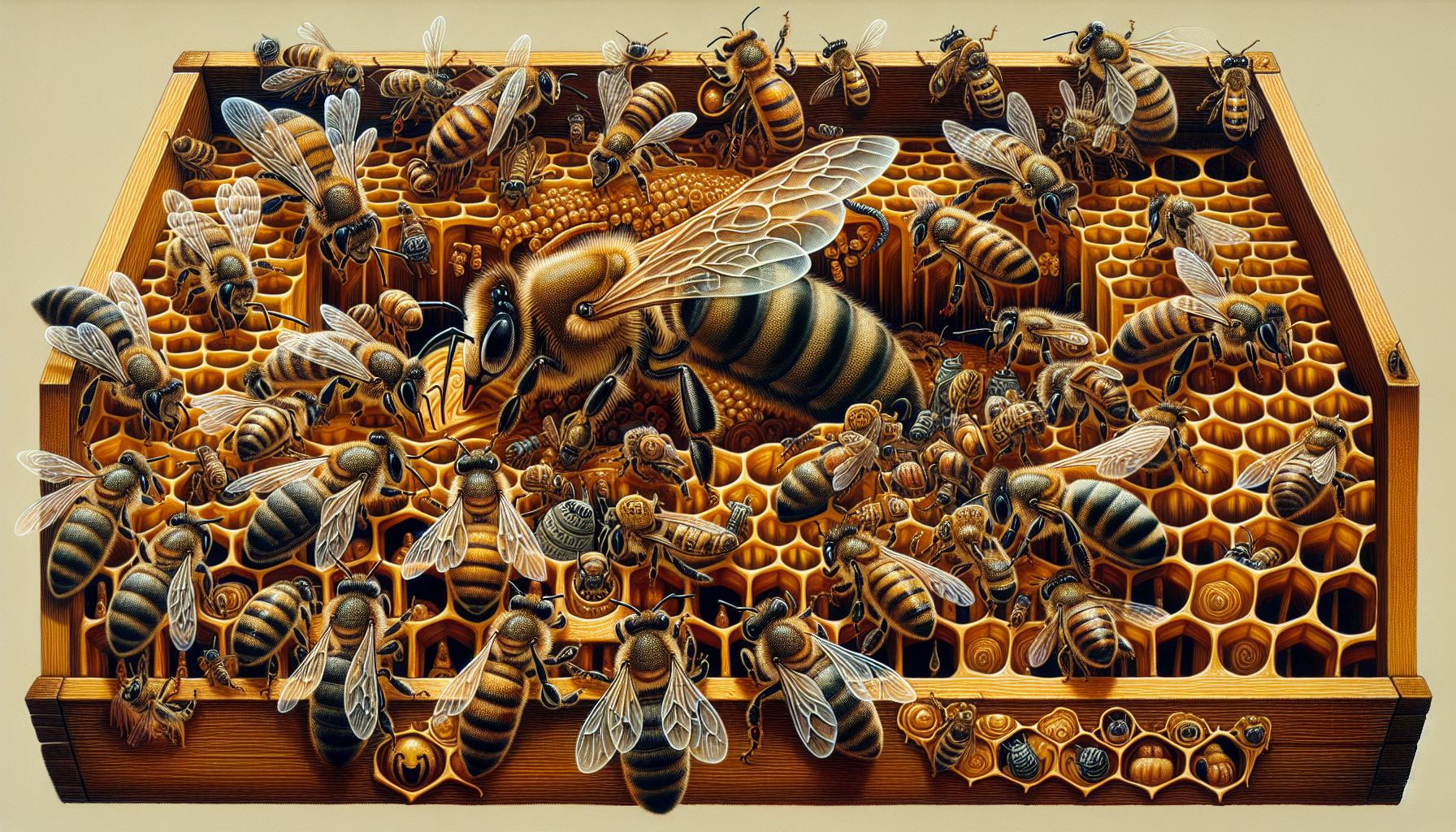 Jak poznat včelí matku? Klíčové znaky pro včelaře 4 Chování a role včelí matky v úlu