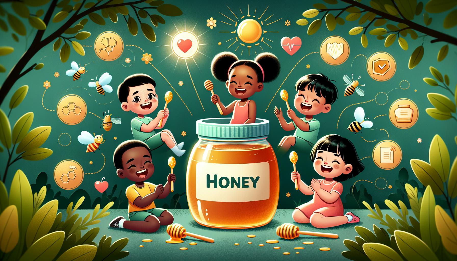Zdravotní přínosy medu pro děti