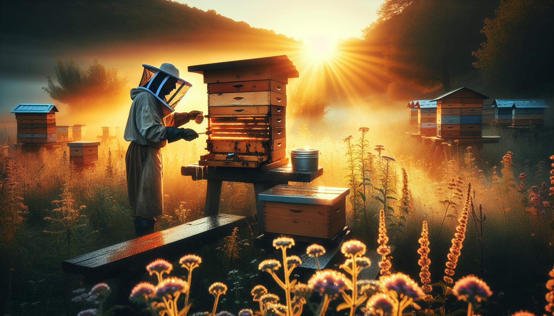 Kdy vytáčet květový med: Klíčové období k získání medu UNUGA 253D