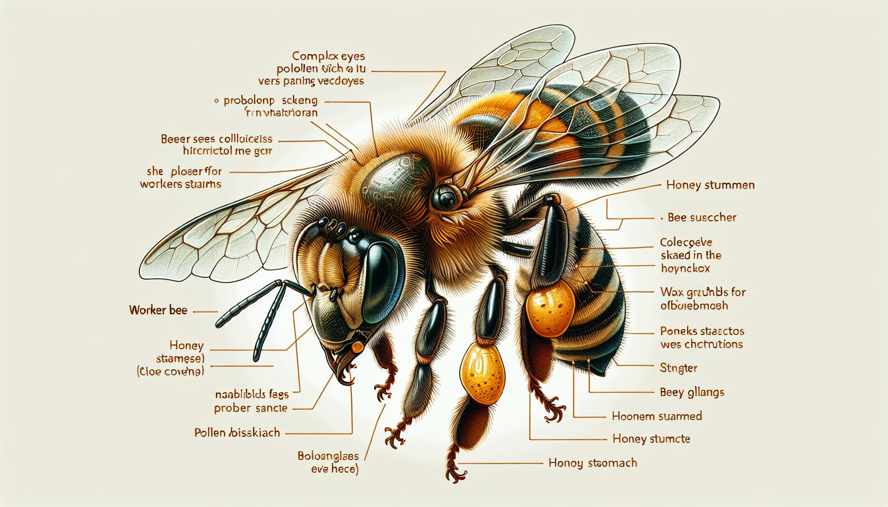 Jak dlouho žije včela dělnice? Průvodce včelí pracovní etiky 3 Biologie a struktura včely dělnice: Klíčové faktory její existence