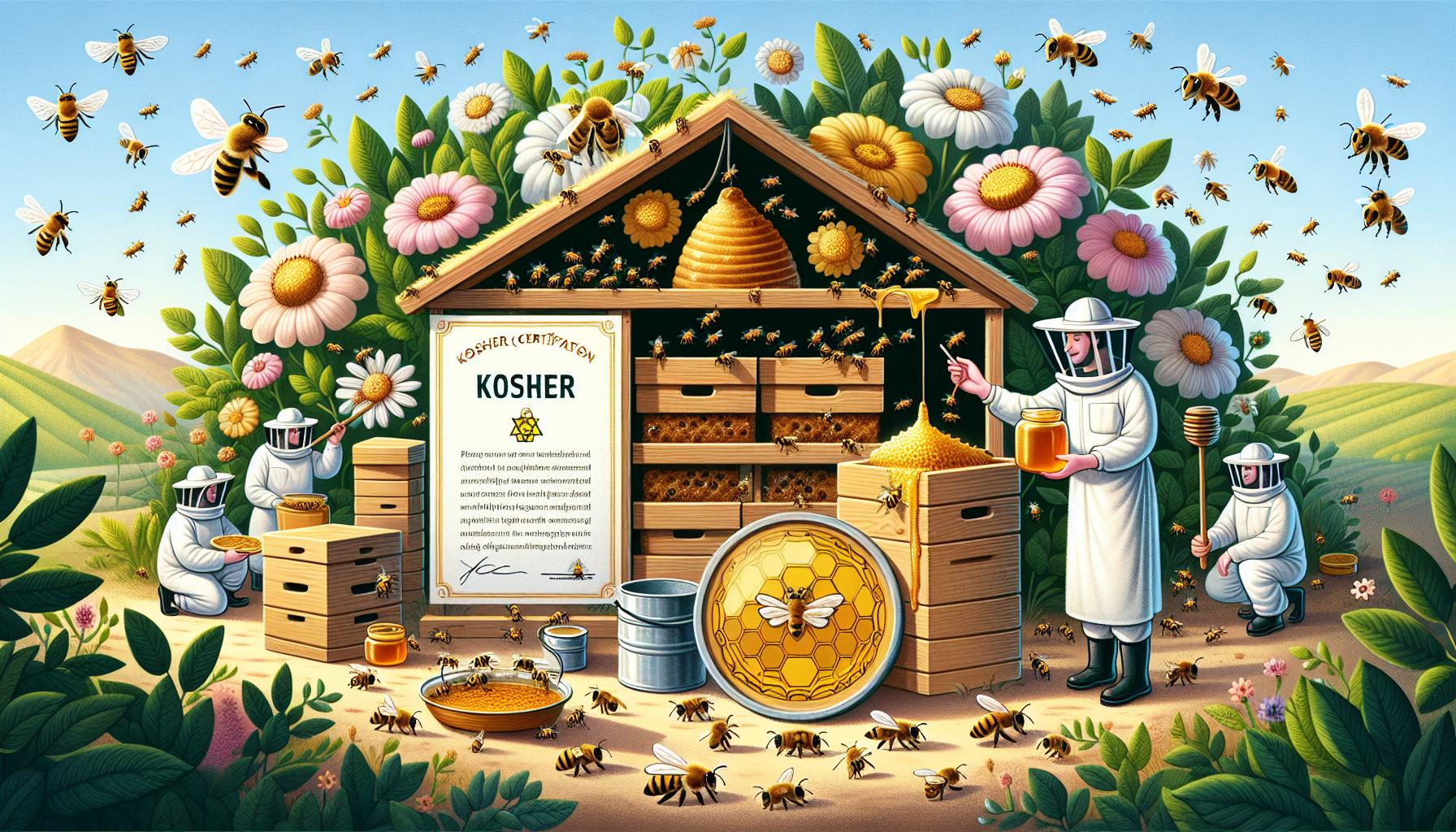 Co je košer med? Zjistěte, co dělá med vhodným pro košer stravu 2 Co znamená košer certifikace pro med