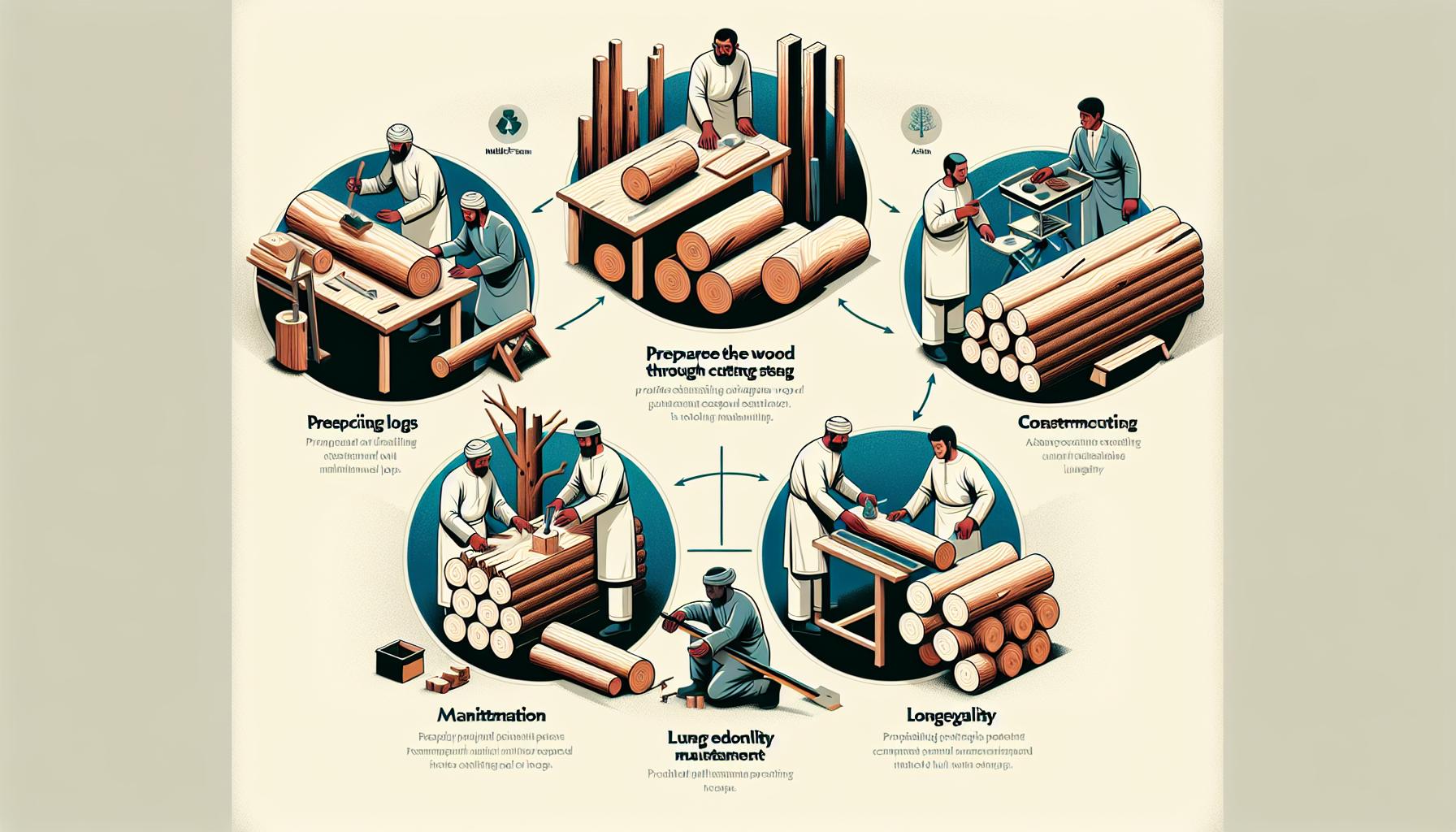 Příprava a údržba dřeva pro dlouhou životnost klátu