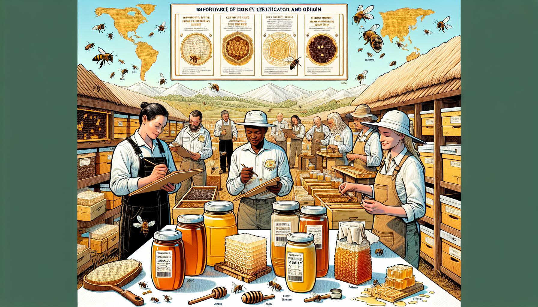 Důležitost certifikace a původu medu