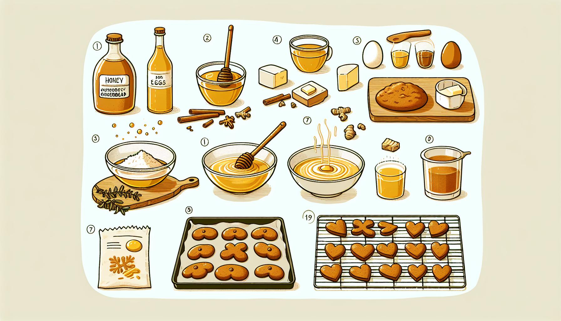 Recept na ⁢medové perníčky⁣ krok za krokem