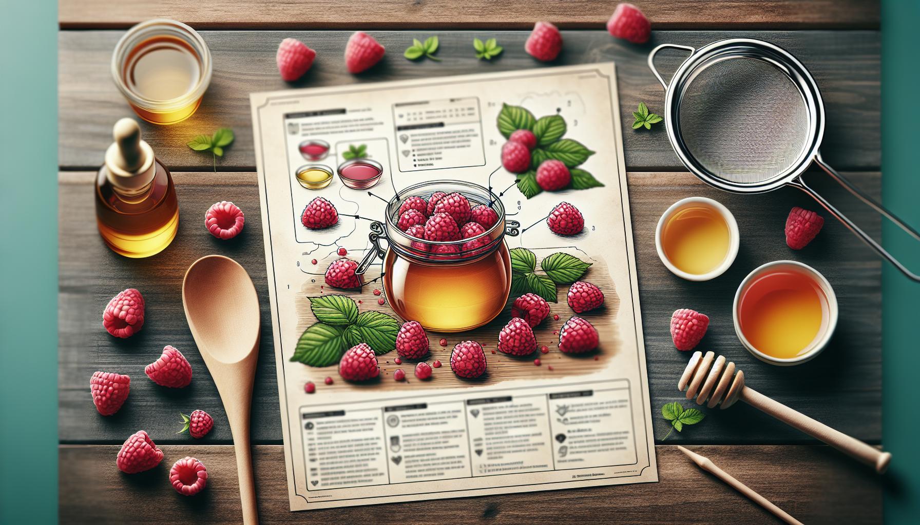 Malinový med recept: Lahodný malinový med pro každou příležitost 2 Jaké suroviny potřebujete k přípravě malinového medu