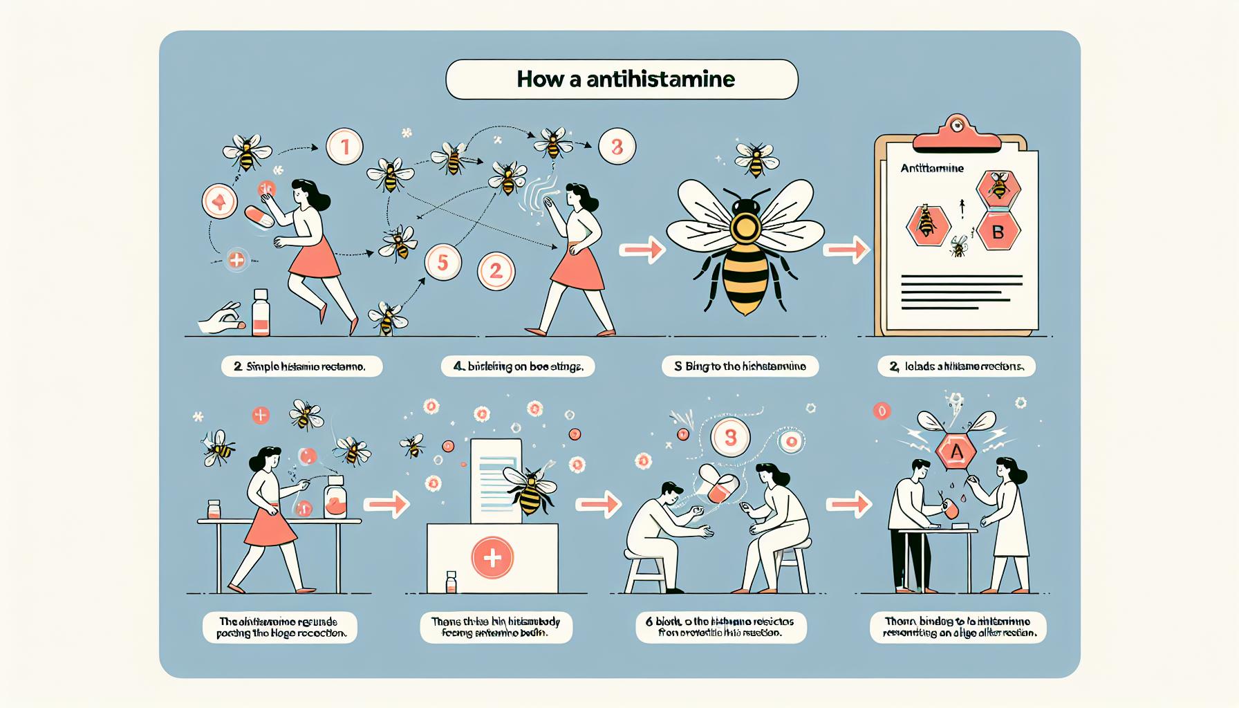 Co je nejlepší antihistaminikum na včelí bodnutí: Nejefektivnější antihistaminika na včelí bodnutí 2 Co je to antihistaminikum a jak funguje při včelím bodnutí
