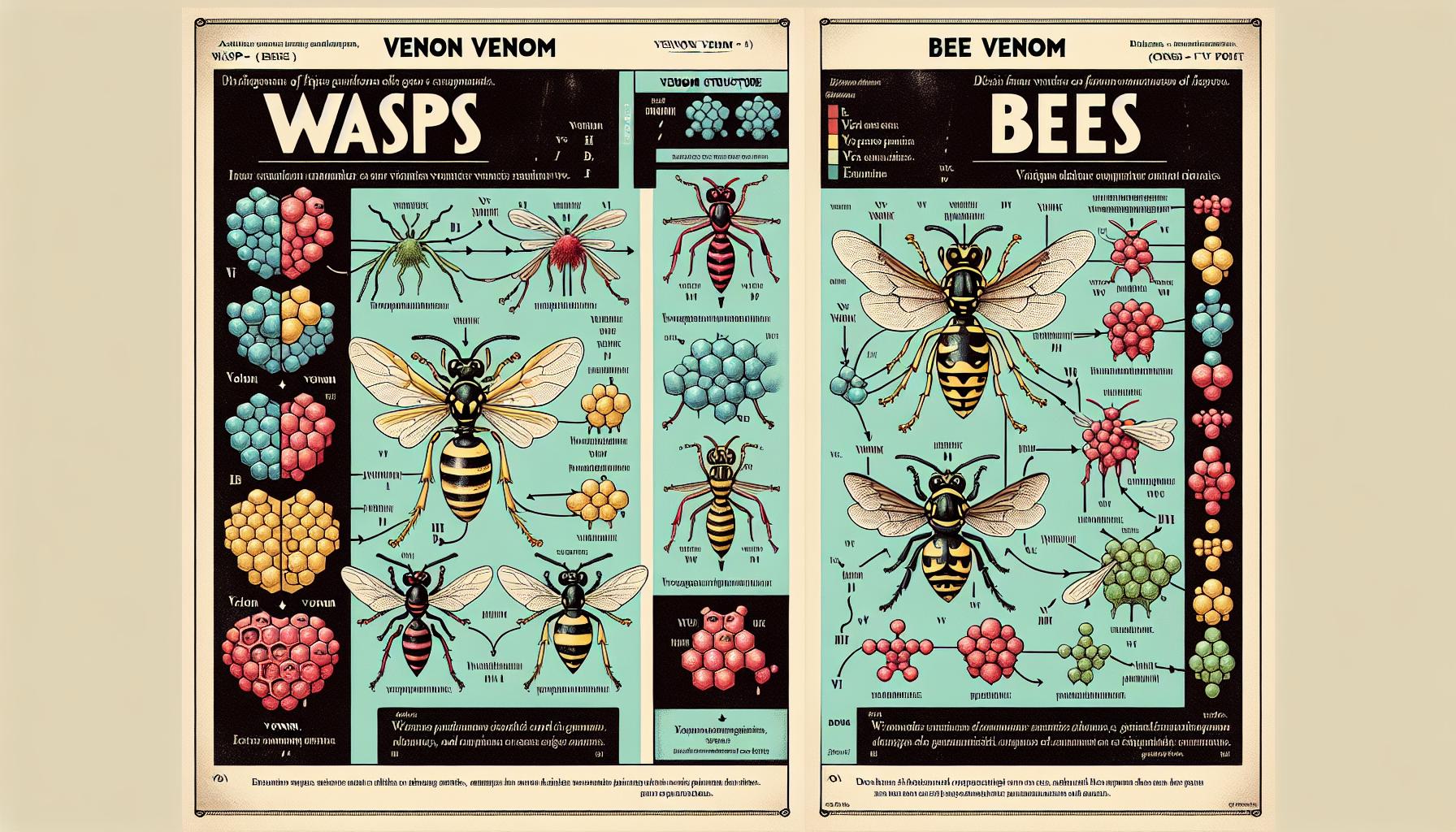 Co je jedovatější vosa nebo včela: Fakta o žihadlech 3 Rozdíly v jedu vos a včel